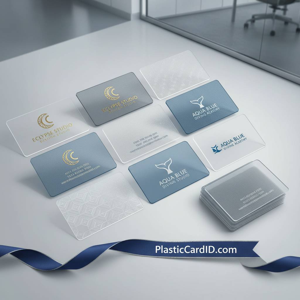Clear Plastic Business Cards: Quality & Options