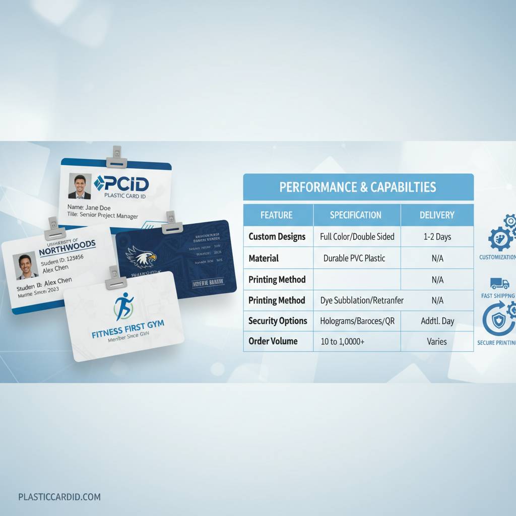 Performance Table and Capabilities Overview