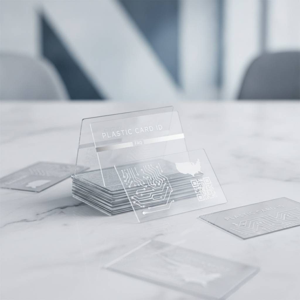 Frequently Asked Questions About Our Clear Plastic Business Cards