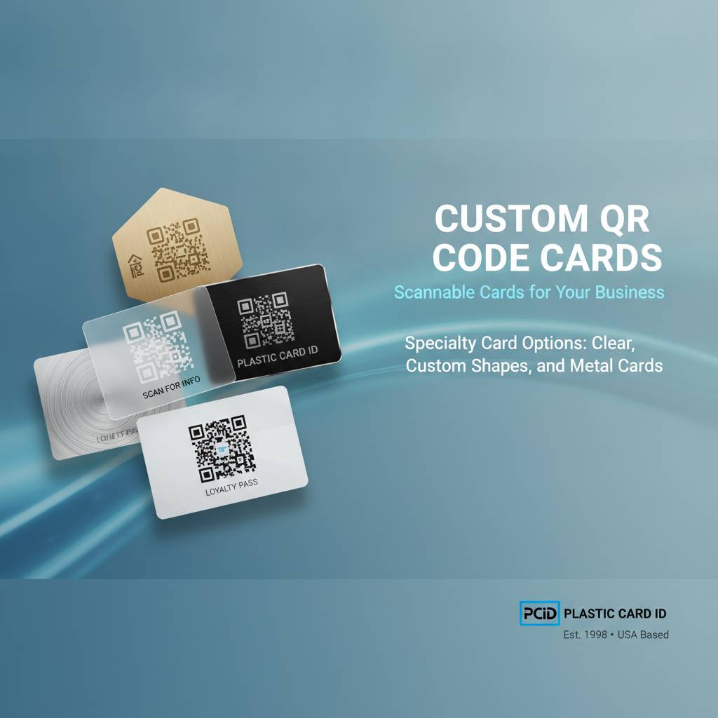 Specialty Card Options: Clear, Custom Shapes, and Metal Cards