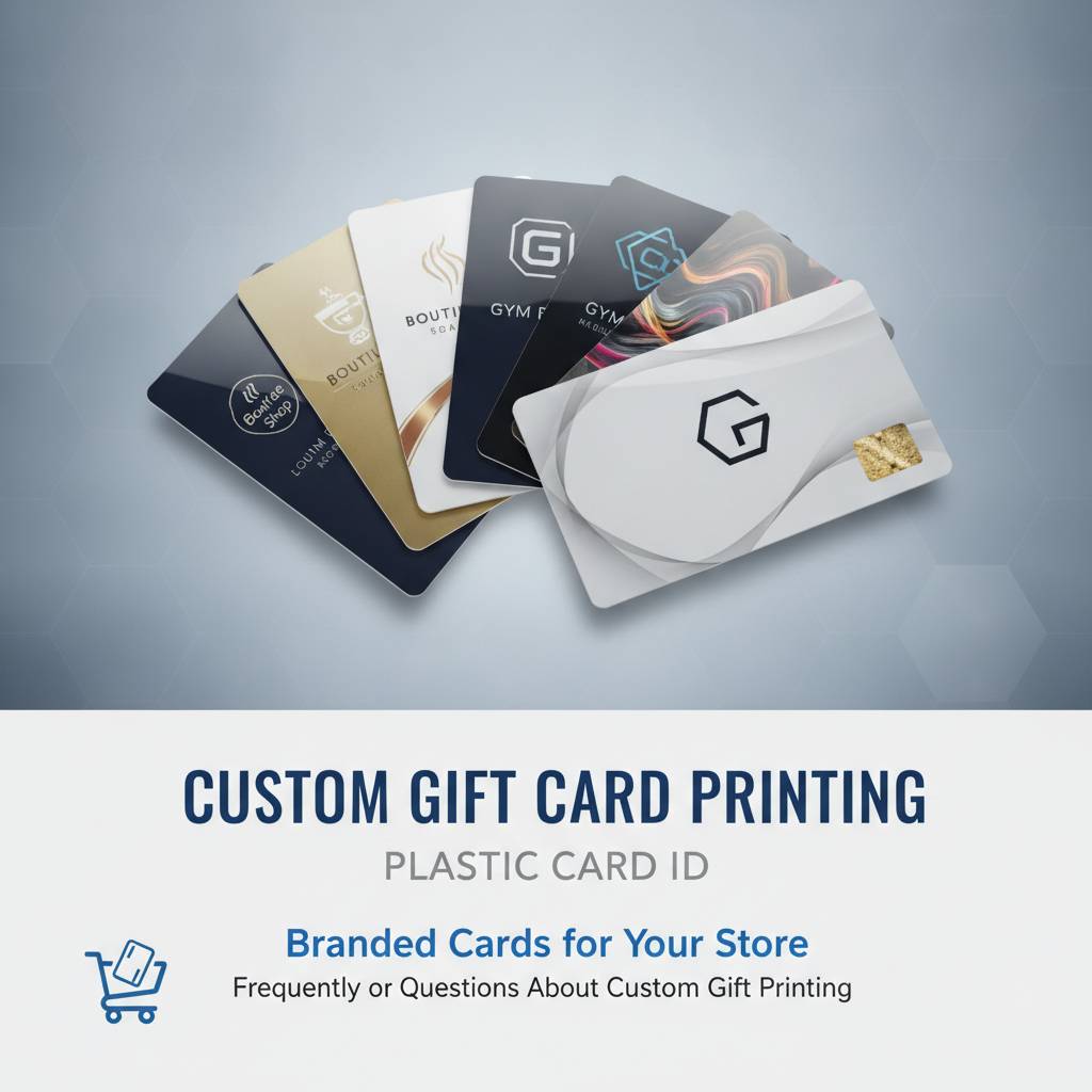 Frequently Asked Questions About Custom Gift Card Printing