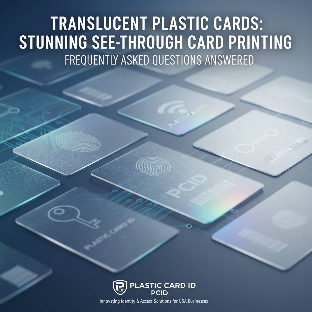 Translucent Plastic Cards - Frequently Asked Questions Answered