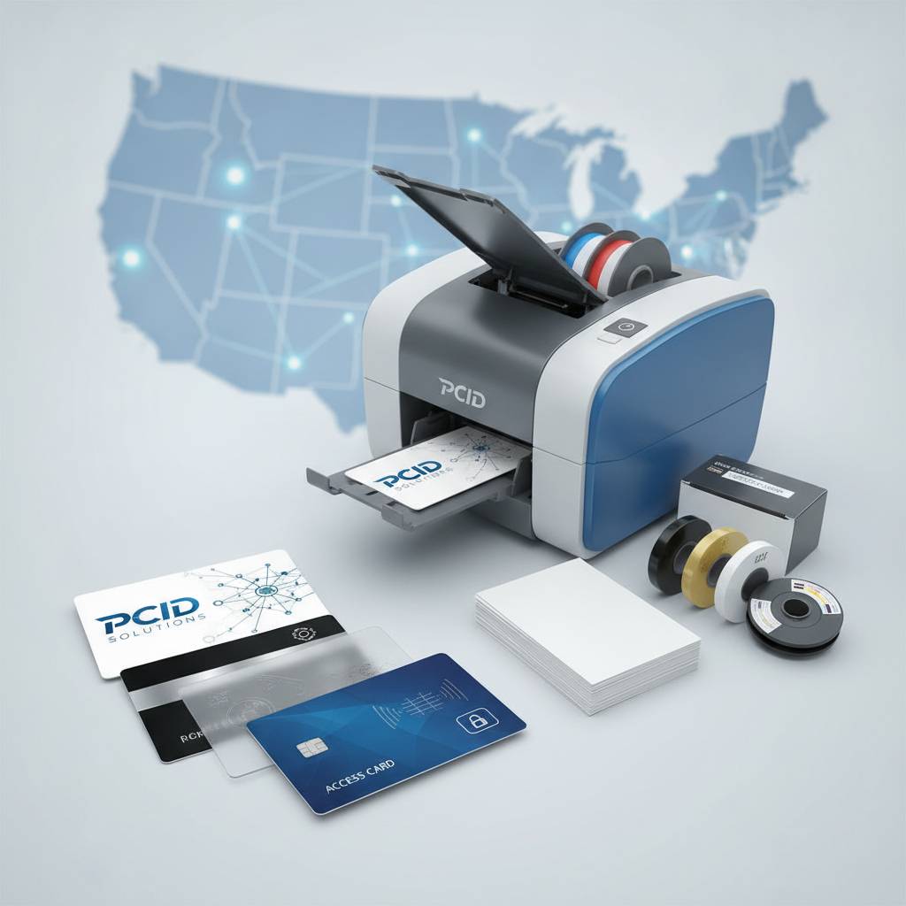 Card Printers, Ribbons, and Refill Supplies Shipped Nationally