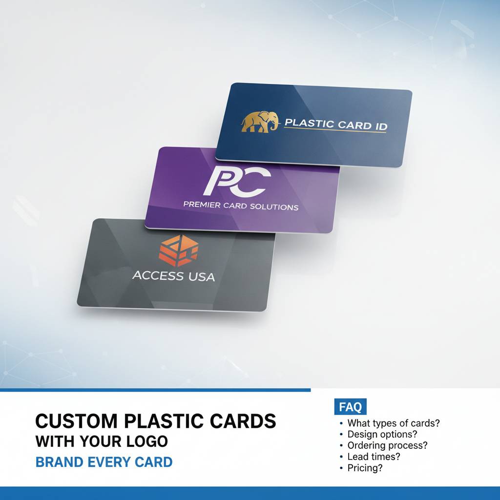 Frequently Asked Questions About Our Custom Plastic Cards